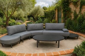 Loungebank Ellisse (Antraciet) - afbeelding 2