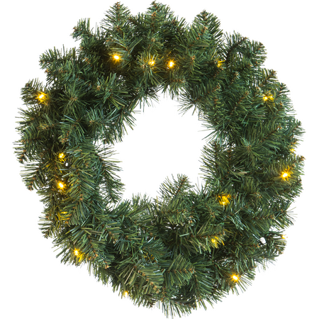 Ø50CM SILBEKKEN KRANS LED