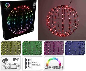 Bal 40cm 168 LED RGB - afbeelding 3