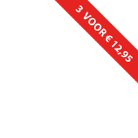 Banner - korting - rood - 3 Voor € 12,95