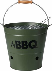 BBQ EMMER DIA 26CM OLIJF GROEN
