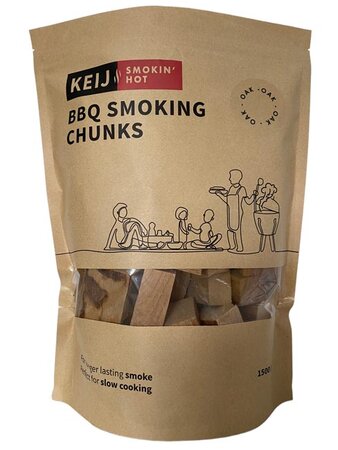 BBQ Smoking Chunks Oak - 1500 gram