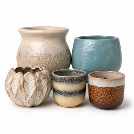 Binnenpotterie div. soorten vanaf,