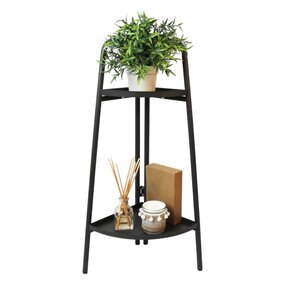 BLOEMENREK MAT DONKER GRIJS - afbeelding 3