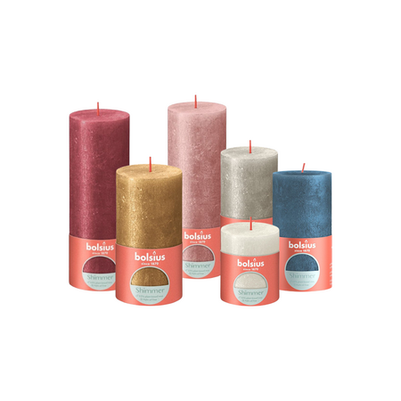 Bolsius Shimmer vanaf