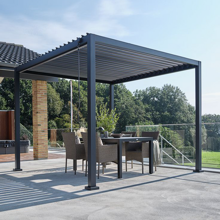 Bonaire Pergola 3 x 3m, anthracite - afbeelding 2