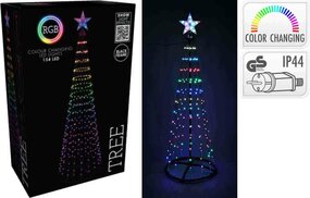 Boom 150cm 178 LED RGB zwart fram - afbeelding 3