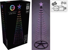 Boom 210cm 370 LED RGB zwart Fram - afbeelding 3