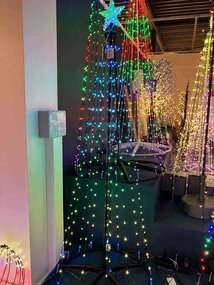 Boom 210cm 370 LED RGB zwart Fram - afbeelding 3