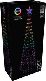 Boom 300cm 570 LED RGB zwart fram - afbeelding 2