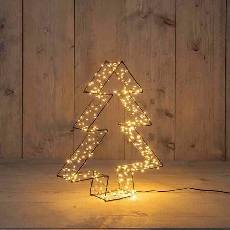 Boom 3D H 36cm Frame zwart LED