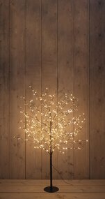 Boom LED met Flash effect Classic warm H120 cm zwart - afbeelding 2