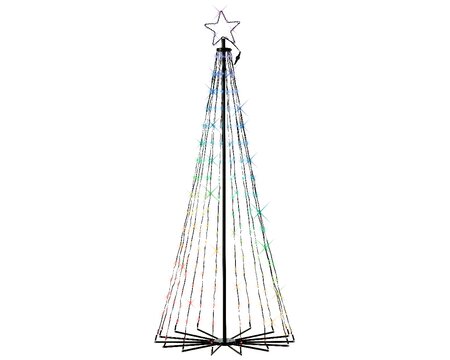 Boom ijzer H180cm colour changing effects LED - afbeelding 1