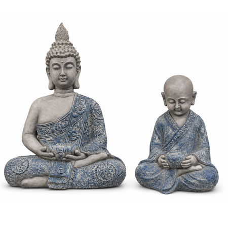 Buddha beelden vanaf,