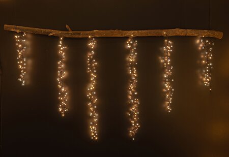 IJspegelverlichting Cluster Warm wit - afbeelding 4