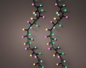 Cherry lights 8 functie twinkel effect soft multi LED - afbeelding 2