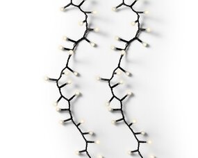 Cherry lights 8 functie twinkel effect warm wit LED - afbeelding 2