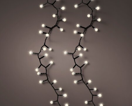 Cherry lights 8 functie twinkel effect warm wit LED - afbeelding 3