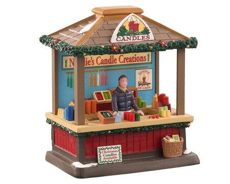 Christmas candles. b/o 3v