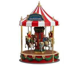 CHRISTMAS CHEER CAROUSEL, B/O (4.5V)