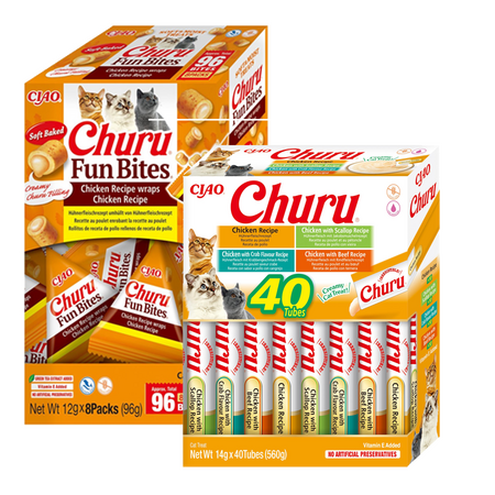 Churu kat Multipack en Fun Bites, vanaf