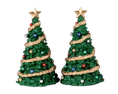 Classic Christmas Tree, set van 2