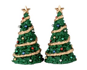 Classic Christmas Tree, set van 2