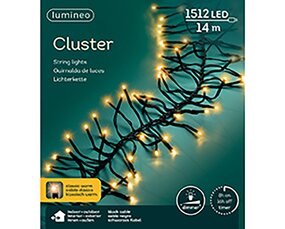 Cluster LED lights Klassiek warm (14m) - afbeelding 6