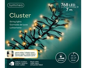 Cluster LEd768 Warmwit/Klassiek warm 7m - afbeelding 3