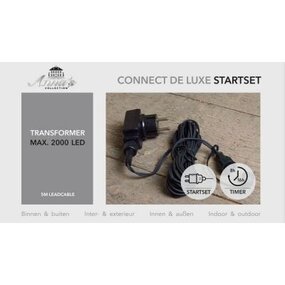 CONNECT DE LUXE AANSLUITSNOER KOPPELVERLICHTING
