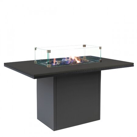 Cosiloft Relax Dining black frame / black top - afbeelding 1