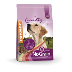 Country no grain droog kip 2.5kg
