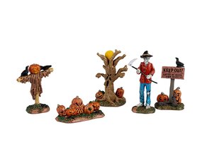 Creepy Pumpkin Patch, set van 5