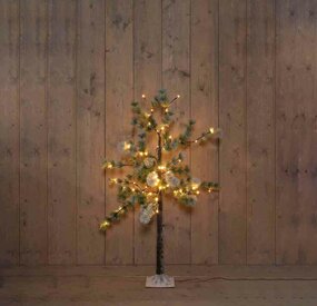 Dennenboom met sneeuw H1,2M LED