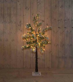Dennenboom met sneeuw H1,5M LED