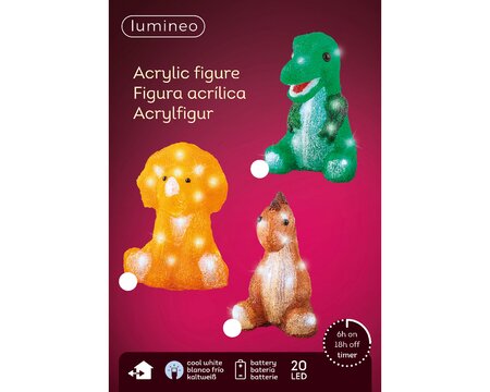 Dier acryl steady LED - afbeelding 2