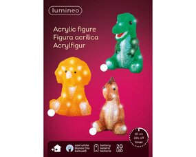 Dier acryl steady LED - afbeelding 2