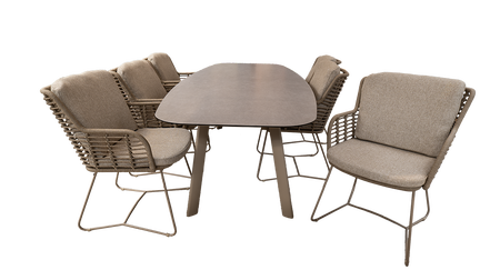 Diningset Manolo Fabrice - afbeelding 1