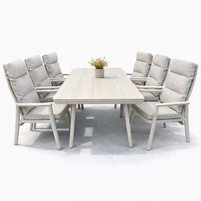 Diningset Nevada Baro