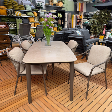 Diningset Porto Vino (dark taupe) - afbeelding 4