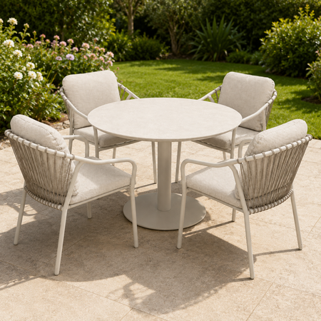 Diningset Romano Vino (cream) - afbeelding 1