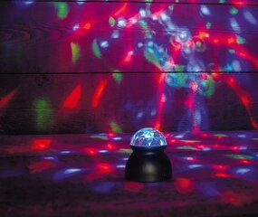 MINI 9,5X10,5CM LED MULTI 3XAAA MET DC AANSLUITING