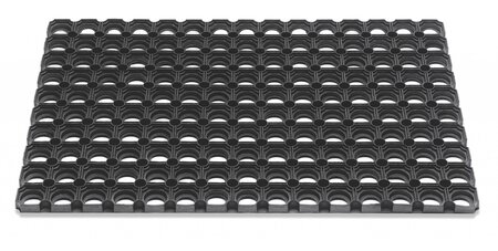 Domino rubberringmat 80 x 50cm