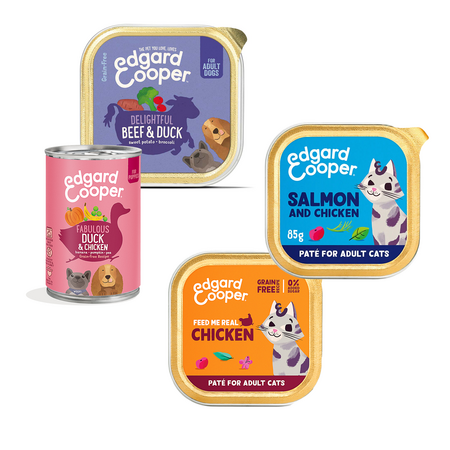Edgard&Cooper natvoer Hond en Kat vanaf,
