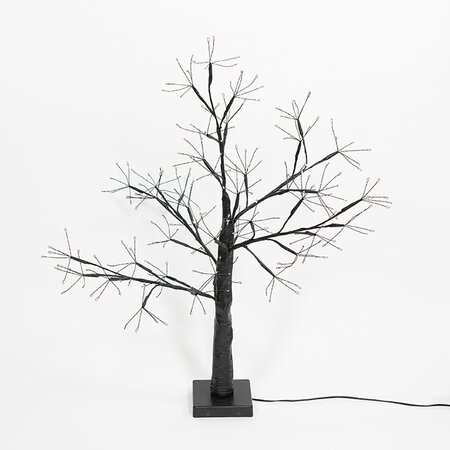 Eikenboom zwart Classic LED H60cm - afbeelding 1