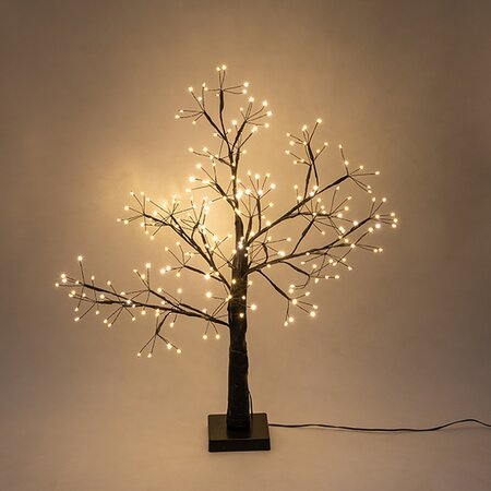 Eikenboom zwart Classic LED H60cm - afbeelding 2