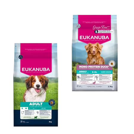 Eukanuba 2,3-3kg vanaf