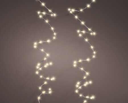 Extra dense lights L9m steady warm wit micro LED - afbeelding 2