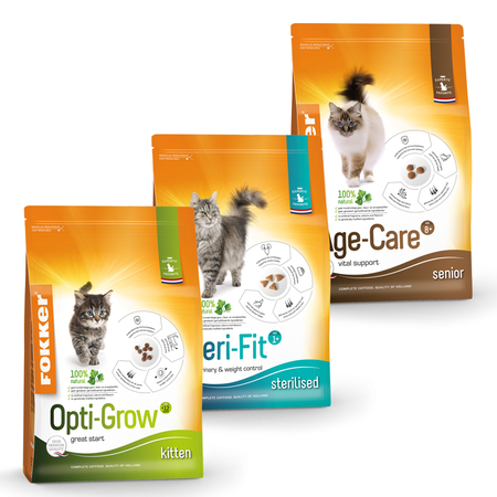 Fokker droogvoer kat 2,5 kg