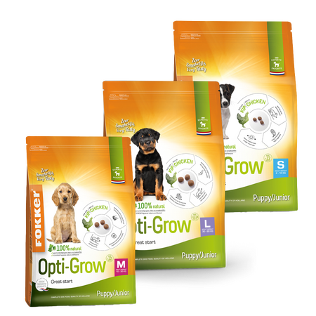 Fokker Opti-Grow S, M en L 2,5 kg